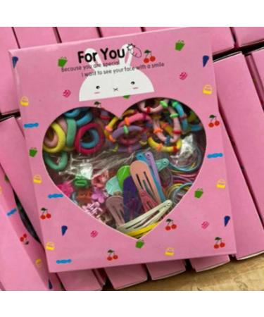 780 Pcs Girls Hair Clip & Tie Set - Colorful Ponytail Holders & Rubber Bands for Kids/Toddlers - Hair Accessories in Candy Colors - Buy Online on GoSupps.com
