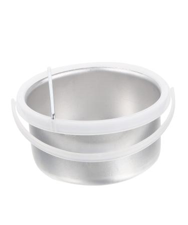 Stobok small wax pot wax warmer for hair removal bowl made of aluminum tool pot for heating wax wax heater accessories liner oven butter inner pot