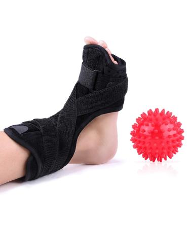 TOPINCN Ankle Brace - Foot Drop Night Splint Orthotic Support for Fracture & Sprain Injury with Massage Wrap - Shop Internationally - Buy Online on GoSupps.com