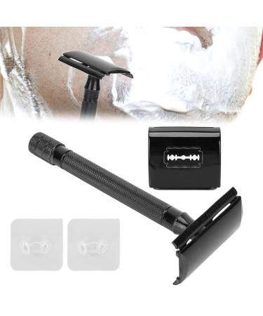 Buy Long Handle Double Edge Security Razor - Metal Manual Safety Razor for Men | International Shipping Available - Buy Online on GoSupps.com