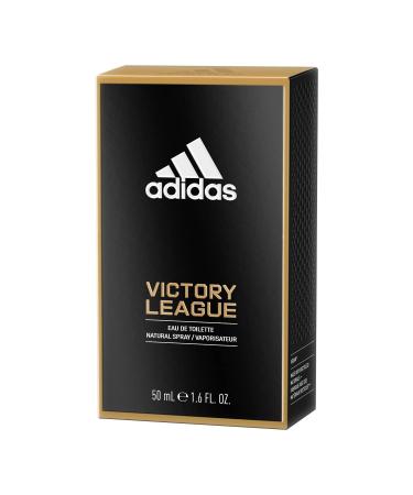 adidas Victory League Eau de Toilette 1.7 fl oz (Pack of 1) Notes of Lavender Mint and Cardamom Men's Fragrance Long Lasting Sporty Fragrance Travel Size