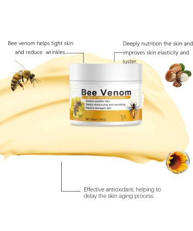  yxcully Bee Ven-om Anti-Wrinkle Face Cream Natural Moisturizing Cream that Firms the Skin Reduces Fine Lines Firming for Mature Skin Day and Night Moisturizing Cream (1 - Buy Online on GoSupps.com