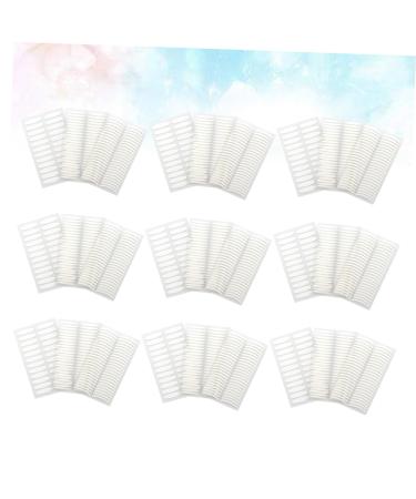 POPETPOP 45 Sheets Double Stick Tape Fiber Eyelid Lift Strip Women Eyelid Tape Eye Patch Invisible Man Refill Size 1 White - Buy Online on GoSupps.com