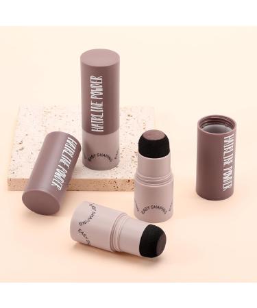 Boobe Hair Powder Stick - Medium Brown Hairline Shade & Gray Root Cover-Up Concealer for Thinner Hair - Buy Online on GoSupps.com