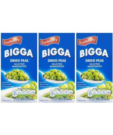 Value Bundle: BATCHELORS PEAS - Bigga - Healthy Snacks for Adults & Kids - British Snacks - Custom Value Bundle Branded Package of 3 (3 Pack Bigga) Bigga 3 Pack - Buy Online on GoSupps.com