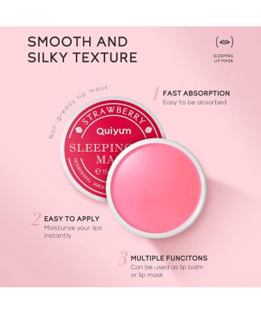 lip sleep sleep lip balm | Moisturizing mask for dry and cracked lips lip oils skin care 15g soften skin Jingan - Buy Online on GoSupps.com