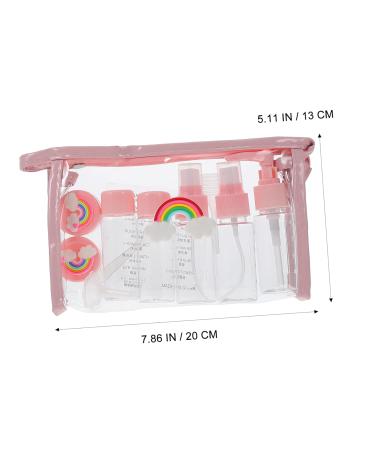 Buy Beaupretty 3 Sets Travel Bottle Kit - Pink PP Trey Push Type - Perfect for International Shipping - Buy Online on GoSupps.com