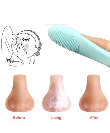 5-Pack Soft Silicone Facial Cleansing Brushes - Gentle Cleanser for Blackhead Removal and Massage - Buy Online on GoSupps.com