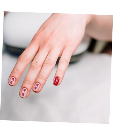 BIUDECO 1 Glass Chip Manicure DIY Accessories Nail Art Rhinestones Nail Art Stone Shiny Nail Stickers DIY Glass Fillers Manicure Charms Irregular Glass Epoxy Fillers Nail 0.5X0.3cm Rosy - Buy Online on GoSupps.com