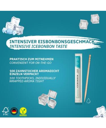 Buy Wonder Toothpicks - Flavored Sugar-Free Vegan | Fresh Breath & Teeth Cleaning - International Shipping Available - Buy Online on GoSupps.com