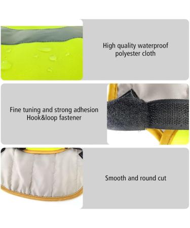 Reflective Chicken Hen Saddle Apron | Adjustable Strap | Protects Poultry Ducks Geese | Green - Buy Online on GoSupps.com