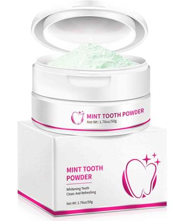 2PC CrystalClean Smile Powder - Mint Teeth Whitening Powder for Brightening & Lightening - 50g - Buy Online on GoSupps.com