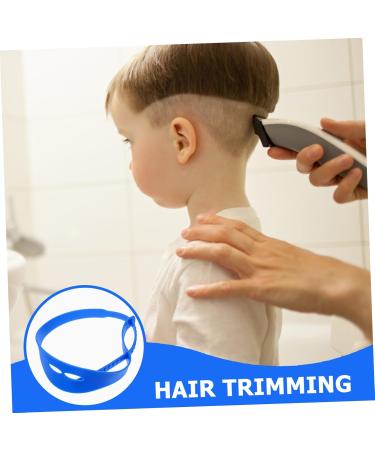 WOFASHPURET Diy Adjustable Silicon Headbands for Men Mens Headband Neckline Shaving Trimming Template Haircut Fading Guide Silicone Hair Trimming Guide Man Scissors Portable Silica Gel 68x4.4cm Blue - Buy Online on GoSupps.com