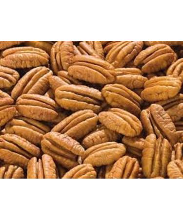 Farm Fresh Nuts Brand Whole Shelled Dry Roasted Georgia Pecans with Himalayan Salt - 1 lb. Pack - Vegan & Keto Friendly Southern Delight - Buy Online on GoSupps.com