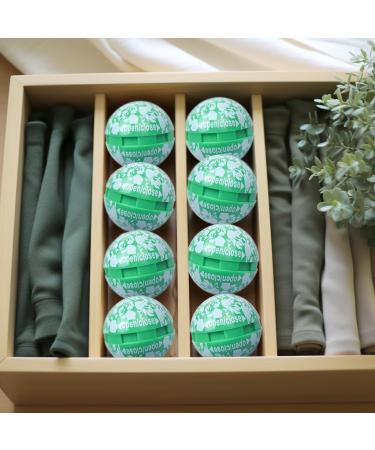 ECO-FUSED Deodorizing Balls for Sneakers Lockers Gym Bags - 8 Pack - Neutralizes Sweat Odor - Also Great for Homes Offices and Cars - Easy Twist Lock/Open Mechanism Pine Forest (8 Pack) - Buy Online on GoSupps.com