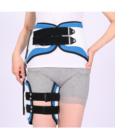 HEARSO Groin Support & Hip Brace - Adjustable Compression Wrap for Sciatica Pain Relief Thigh & Hamstring Support for Men & Women - Buy Online on GoSupps.com