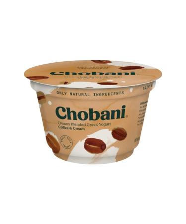 Chobani 2 Percent Coffee Blended Greek Yogurt, 5.3 Ounce -- 12 per case. Coffee 2%