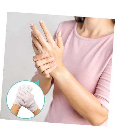 minkissy 1 Pair Moisturizing Gloves Anti- Drying Beauty Mitten Moisture Gloves Overnight Repairing Gloves Overnight Gloves for Dry Hands White Cotton Gloves White Gloves Sebs Miss Hand Use - Buy Online on GoSupps.com