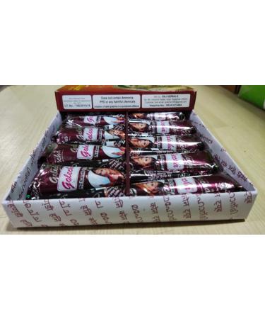 Golecha 12 Pack Natural Henna Hair Dye Cones - 100% Ready-to-Use Color - Buy Online on GoSupps.com