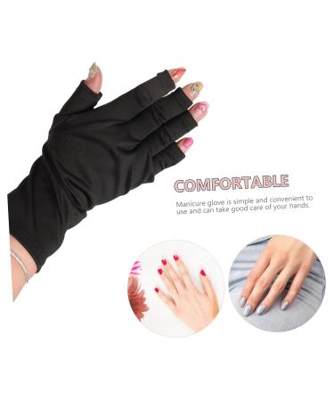 minkissy 10 Pairs Nail Gloves Pink Gloves Hand Gloves for Protection Uv Gloves Protective Gloves Fingerless Gloves for Women Uv Protection Polyester Miss Cotton Gloves Manicure - Buy Online on GoSupps.com