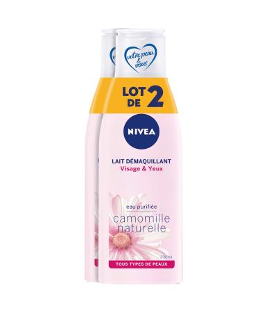 NIVEA Women's Face & Eye Make-up Remover Milk for All Skin Types 1 x 200 ml