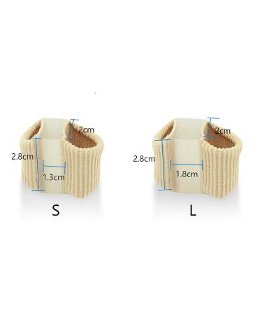 Carolhome Big Toe Straighteners 2PCS - Bunion Corrector & Toe Spacer - Soft Gel Toe Splint for Overlapping Toes - Men and Women - Buy Online on GoSupps.com