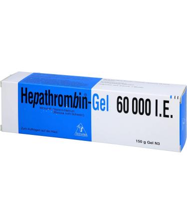 Hepathrombin 60 000 Gel 150g - Fast Relief for Varicose Veins & Hemorrhoids | Buy Online Worldwide - Buy Online on GoSupps.com