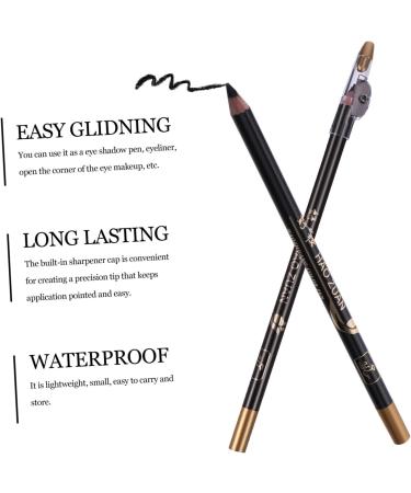 DOITOOL Makeup Sharpener 8pcs Pencil Sharpener Eyebrow Pencil Eyebrow Pen Beauty Eyebrow Pen Eyebrow Makeup Tool 1 count (Pack of 1) Black - Buy Online on GoSupps.com