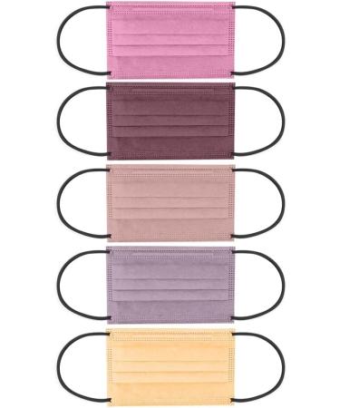 Amyglin 50-Piece Colorful One-Way Mouth-Nose Protection | Breathable Multifunctional Scarf Neckerchief Bandana for Adults - Men & Women - Buy Online on GoSupps.com