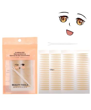 Geneve Invisible Eye Lift Strips Gen ve Invisible Eye-Lift Strips Geneve Eye Lift Strips Glue-Free Invisible Double Eyelid Sticker Waterproof for Hooded Droopy (120pcs)