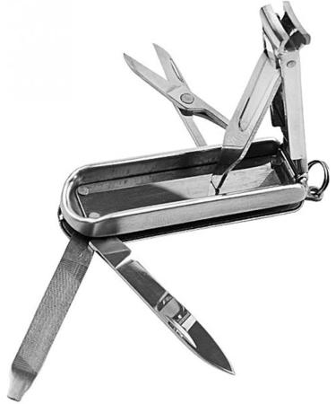 HCHGJKN Nail Clippers Folding Nail Clipper Multifunctional 4 In 1 Stainless Steel Nail Clipper - Buy Online on GoSupps.com