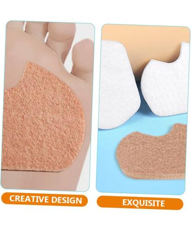 FOMIYES 6 Pairs Reusable Forefoot Pads - Comfort for High Heels & Ball of Foot Support | Metatarsal Felt Pads for Women - Buy Online on GoSupps.com