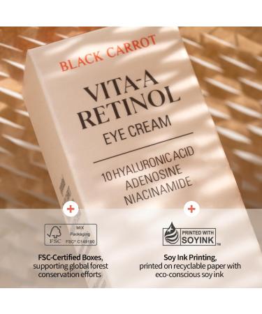 GOODAL Black Carrot Vita-A Retinol Eye Cream Daily Cream for Under Eye Smoothing Skin Care K-Beauty Korean Skincare - Buy Online on GoSupps.com