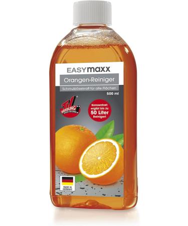Easymaxx Cleaning Concentrate Orange Set | 2x500ml All-Purpose Cleaner | Effortless 100L Results | Ideal for Hobs Grills & Ovens | International Shipping Available - Buy Online on GoSupps.com