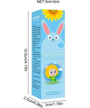 Zibeem Nail Biting Polish for Kids Nail Oil Bitter Nail Polish - Safe & Bitter Taste Nail Biting Prevention Nail Biter Stopper No Bite Nail Polish Stop Biting Nails for Kids - Buy Online on GoSupps.com