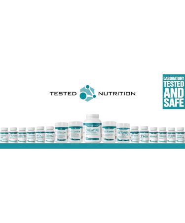 Tested Nutrition Agmatine Capsules | 500mg Agmatine Sulfate & 105mg L-Arginine | Increased Nitric Oxide Production Muscle Pumps & Performance | 60 Servings (120 Capsules) - Buy Online on GoSupps.com