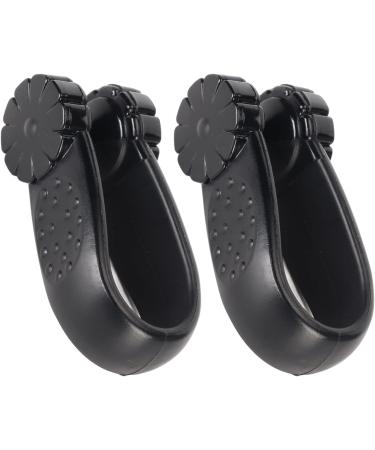LI4 Acupressure Point Clip - Portable Tiger Mouth Clip 2 Pack Durable for Office Use (Black) | Enhance Wellbeing & Stress Relief - Buy Online on GoSupps.com