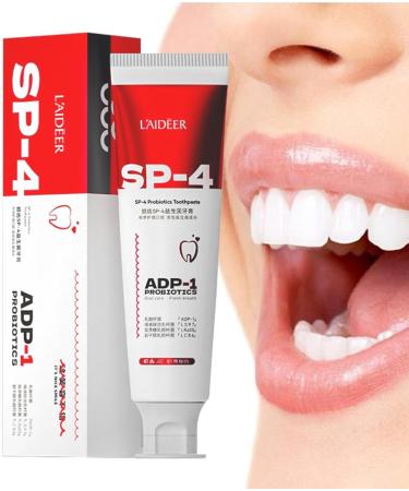 Yayashi SP-4 Probiotics Brightening Toothpaste 120g - Fresh Breath & Tooth Strengthening Watermelon Flavor - Buy Online on GoSupps.com