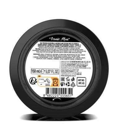 Immortal NYC Iconic Men Cream Pomade - Medium/Strong Hold Low Shine All-Natural Water-Based - No Residue Perfect for All Hair Types - Buy Online on GoSupps.com
