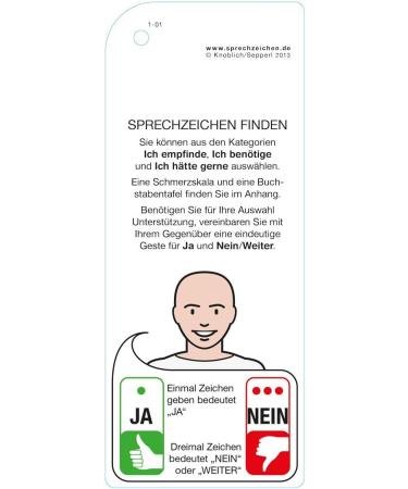 Speech Signs | Essential Communication Aid for Care Sector - International Shipping Available - Buy Online on GoSupps.com