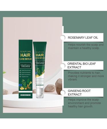 Anti-Frizz Hair Oil | 20g Liquid Roll-On Scalp Treatment - Scalp and Hair Growth Oil - To Restore and Moisturize Prevent Breakage and Loss Add Volume for Women - Buy Online on GoSupps.com