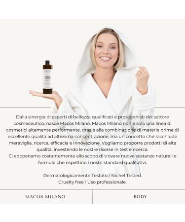  MACOS MILANO 500ml Pack - Body Scrub for Dry Skin with 31 Herbs - Delicate Body Scrub for Daily Use - Paraben-Free Natural Scrub - Buy Online on GoSupps.com