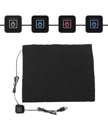 Buy USB Heating Pad 5V - Electric Fabric Heater for Neck Shoulder & Pets | Carbon Fiber Heating Mat 23x29 cm - Buy Online on GoSupps.com