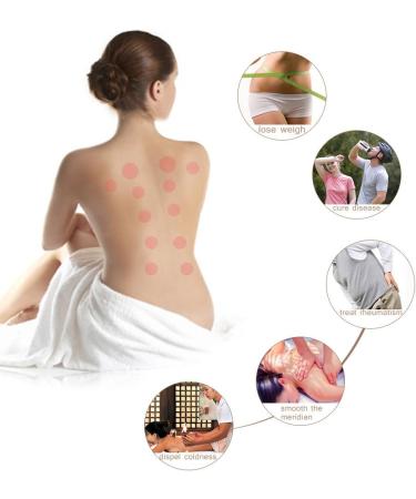 Anself 4pcs Silicone Massage Cupping Cups for Neckline Face & Body - Random Colors | International Shipping - Buy Online on GoSupps.com