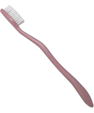 Wheat Straw Toothbrushes for Adults | Bulk Pack of 20 | Eco-Friendly Manual Toothbrushes | Individually Wrapped - Buy Online on GoSupps.com