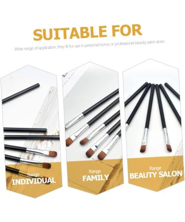 DRESSOOS 50 Pcs Eye Shadow Brush Eyeshadow Makeup Brush Thin Makeup Brush Esthetician Eye Plastic - Buy Online on GoSupps.com