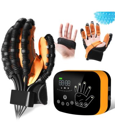 Leleyo G29 Robotic hand rehabilitation gloves for stroke hemiplegia trainer robot hand rehabilitation glove for patients with hand dysfunction (Left Hand S) Small Left Hand
