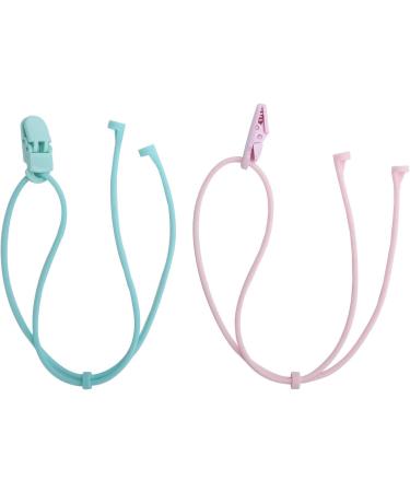 Buy Flexible BTE Hearing Aid Clip for Kids | Pink & Green Protection Rope | Durable Outdoor Accessories - International Shipping Available - Buy Online on GoSupps.com