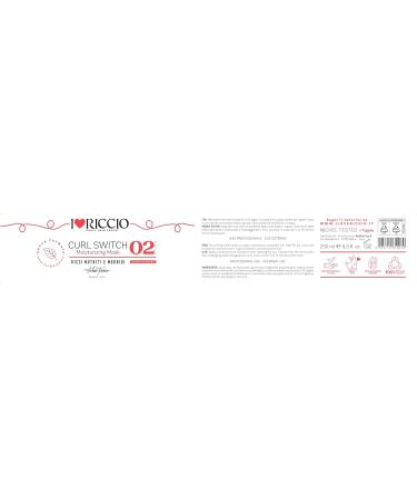  Ilovericcio I Love Hedgehog Curl Switch Mask for curly hair with argan macadamia and jojoba oil Defined curls Soft and shiny Rehydrates dry and frizzy hair 250 ml - Buy Online on GoSupps.com