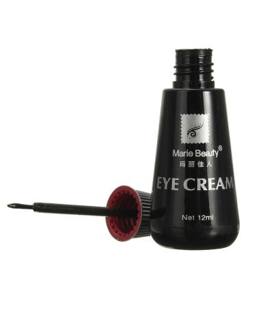 HiiBaby EYE Waterproof False Eyelashes Adhesive Marie Beauty 12ml White/Black False Eyelash Glue Fake Eyelash Adhesive Eye Cream (Black) - Buy Online on GoSupps.com